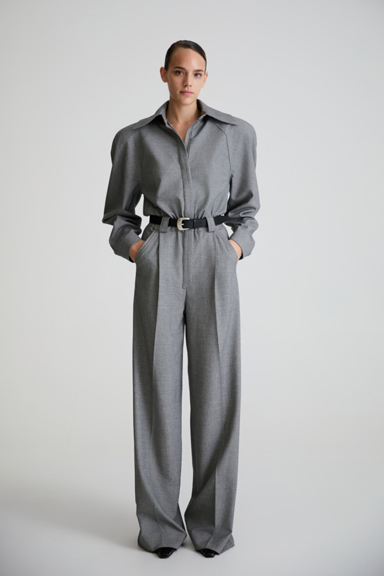 80’S Jumpsuit / grey