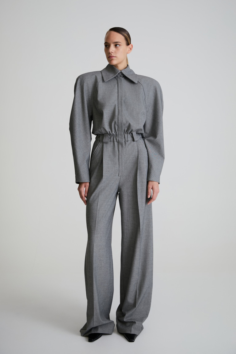 80’S Jumpsuit / grey