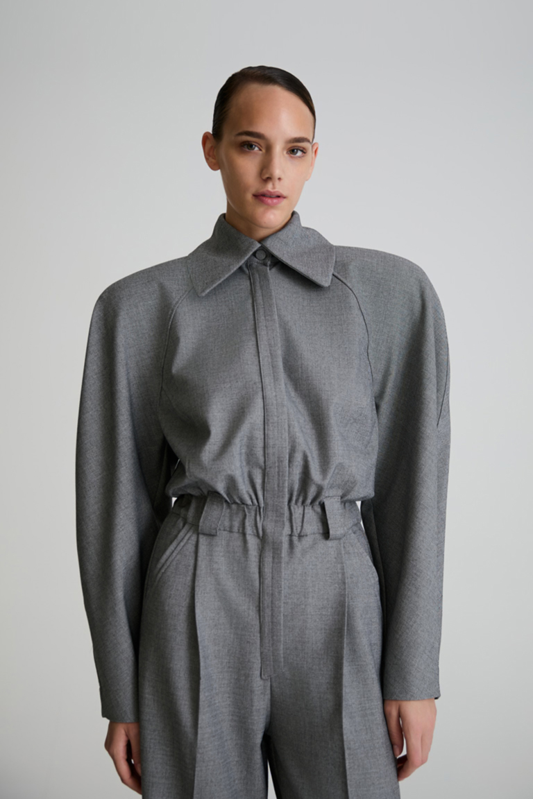 80’S Jumpsuit / grey