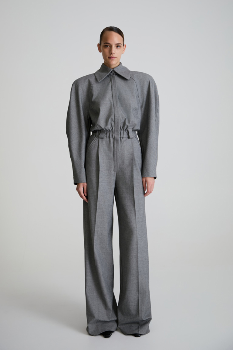 80’S Jumpsuit / grey