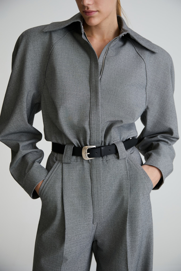 80’S Jumpsuit / grey