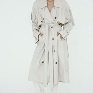 Our trench off white