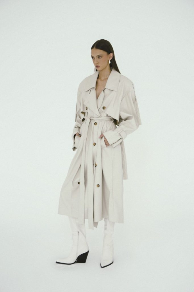 Our trench off white