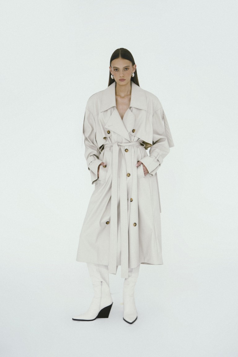 Our trench off white