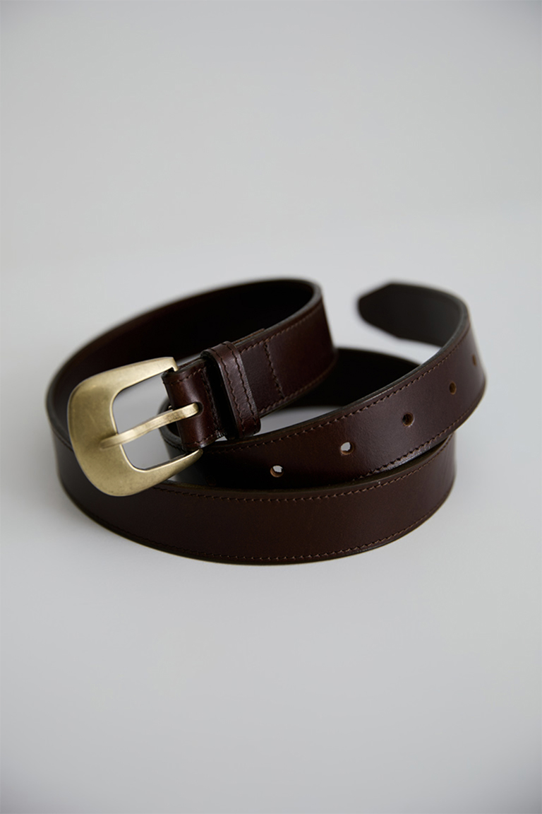 Belt burgundy