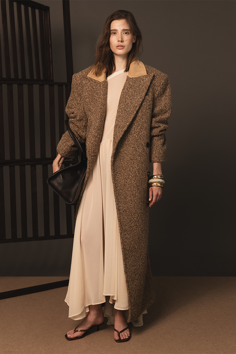 Matria in calfskin / brown
