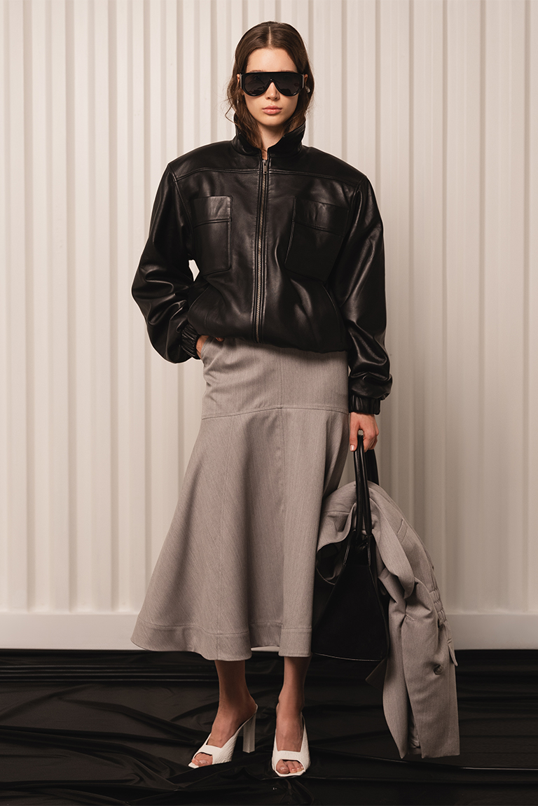 Matria in calfskin and suede