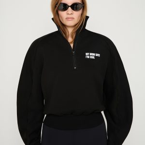 Zip-up sweatshirt