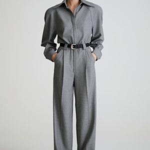 80’S Jumpsuit / grey