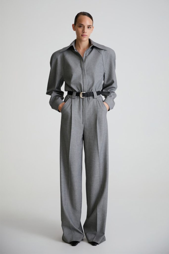 80’S Jumpsuit / grey