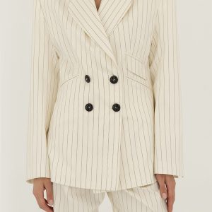 Statement Cotton Silk Jacket