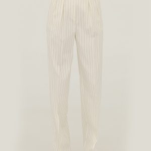Statement Cotton Silk Pants