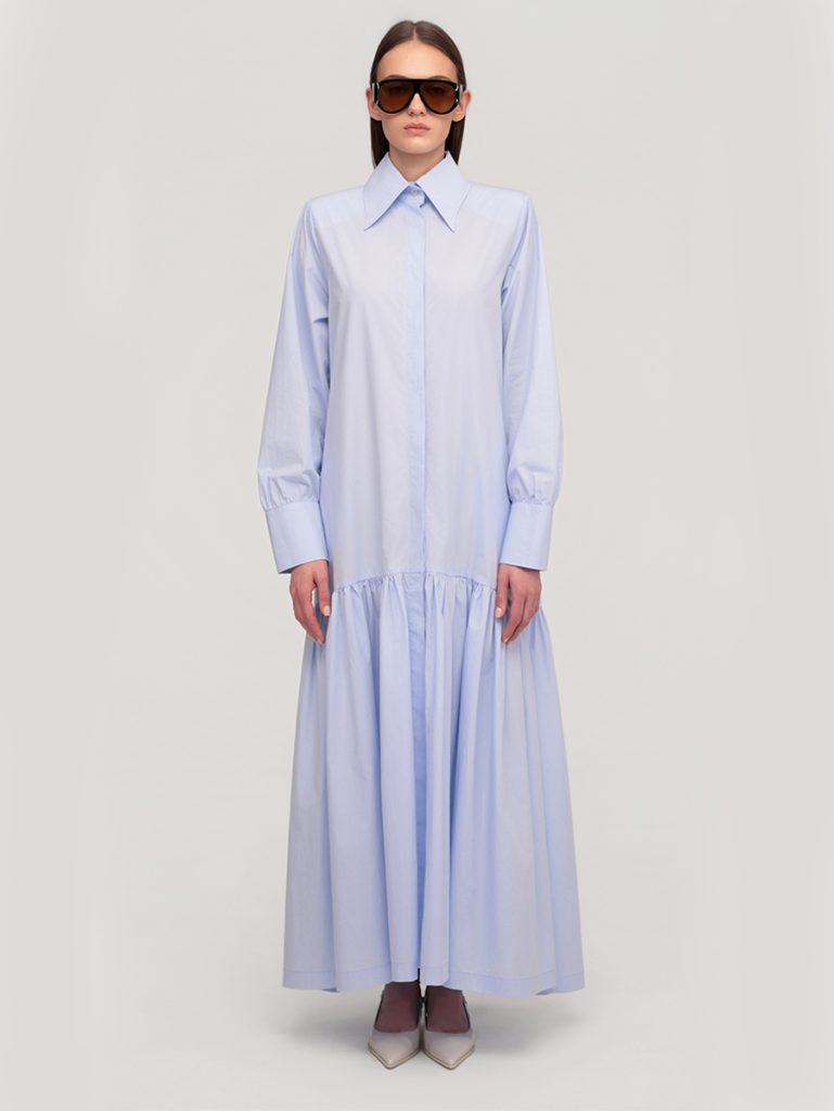 Summer poplin dress