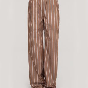Striped Cotton pants