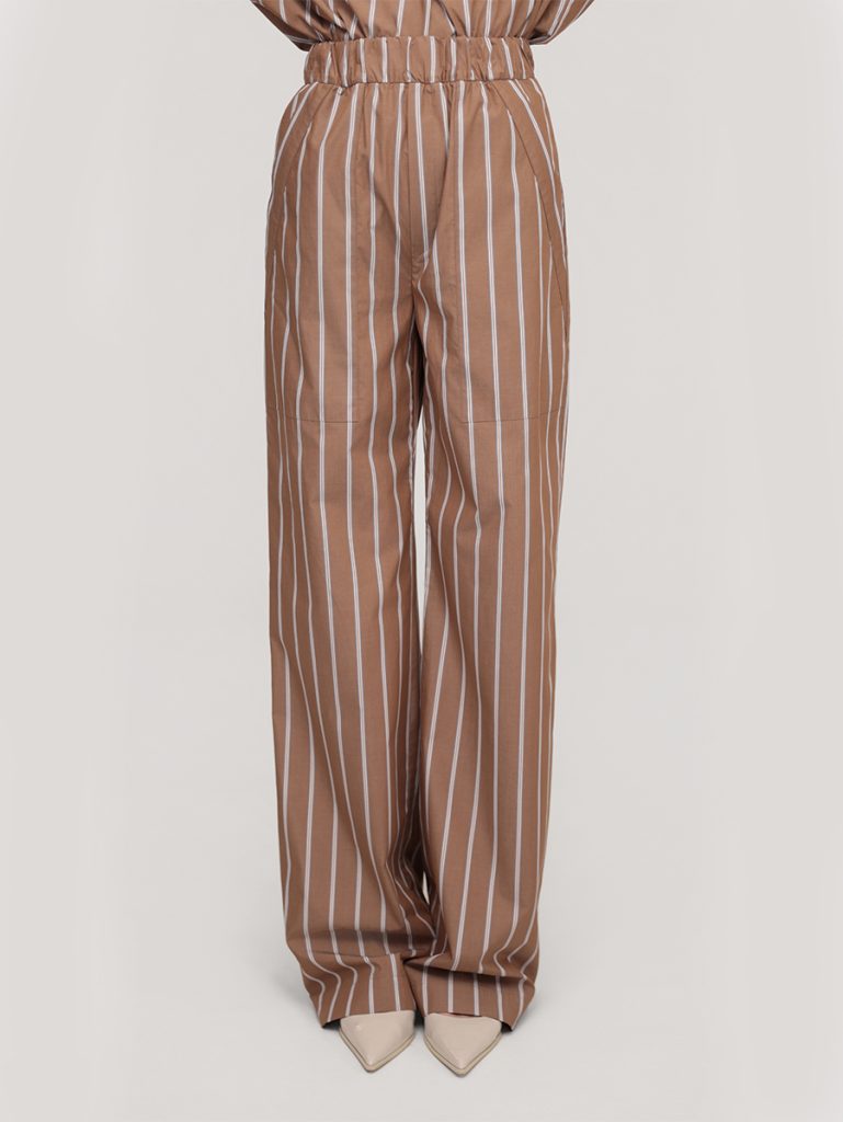 Striped Cotton pants