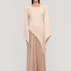 Elegant asymmetric set / w pants