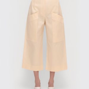 Culottes in damast