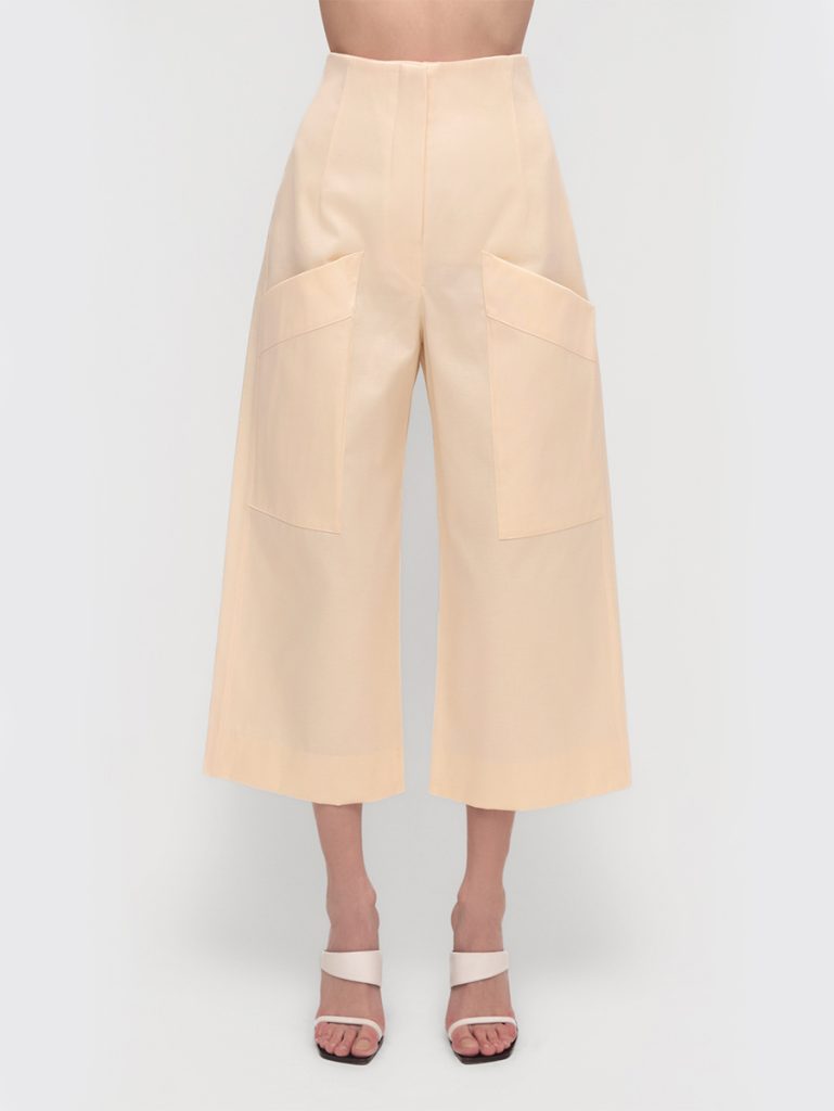 Culottes in damast