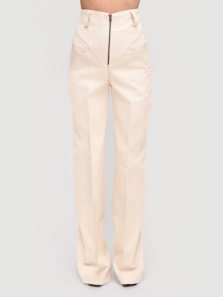 Denim Pants 02 / Eggshell
