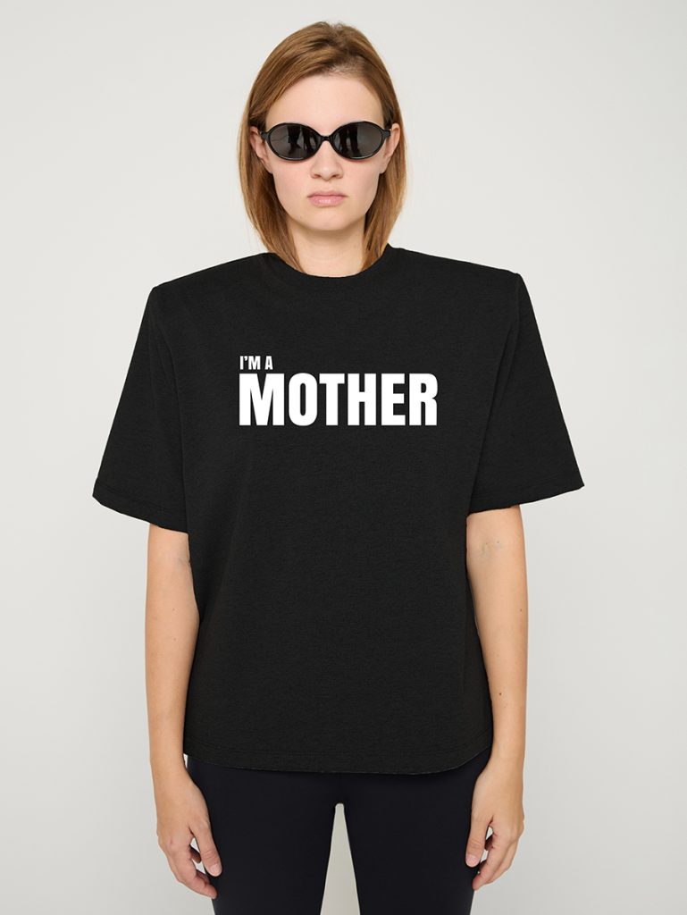Mother t-shirt / black