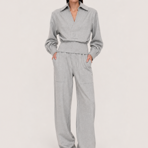 Jersey set / pearl grey