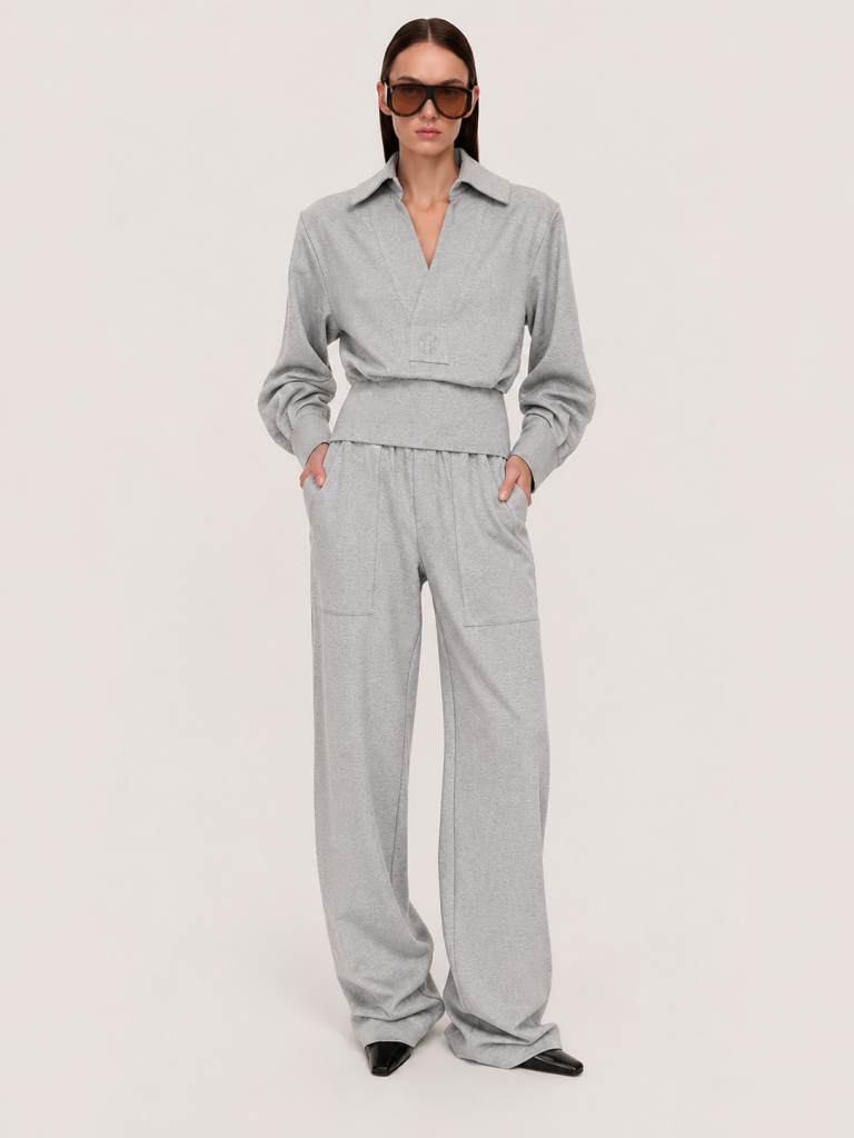 Jersey set / pearl grey