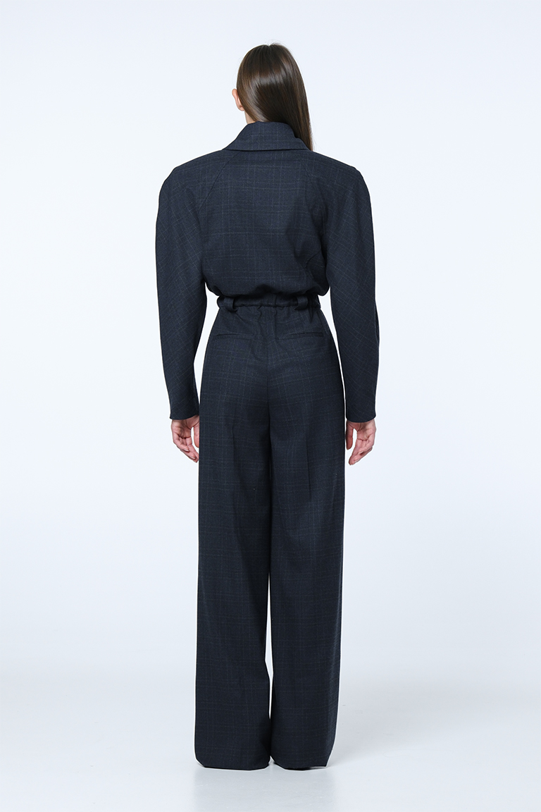 80s jumpsuit / navy
