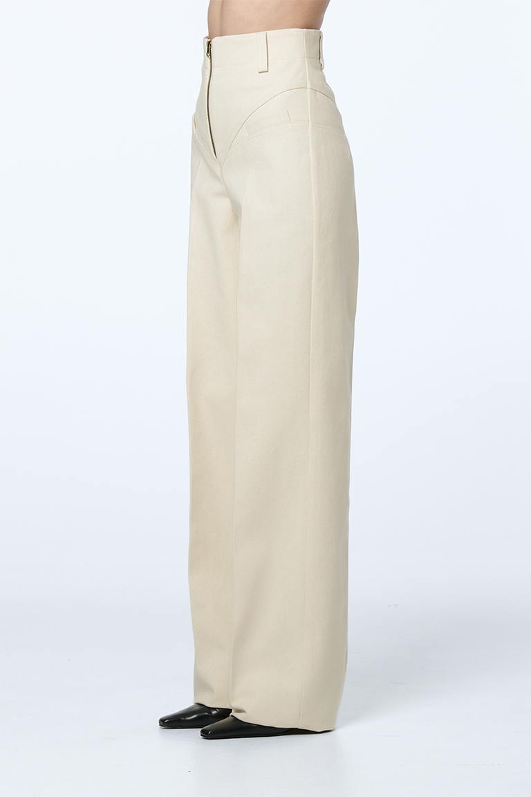 Denim Pants 02 / Eggshell