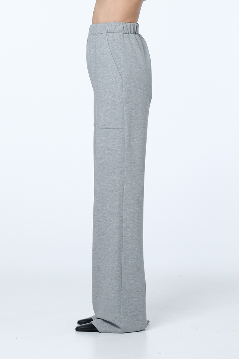 Jersey pants / pearl grey