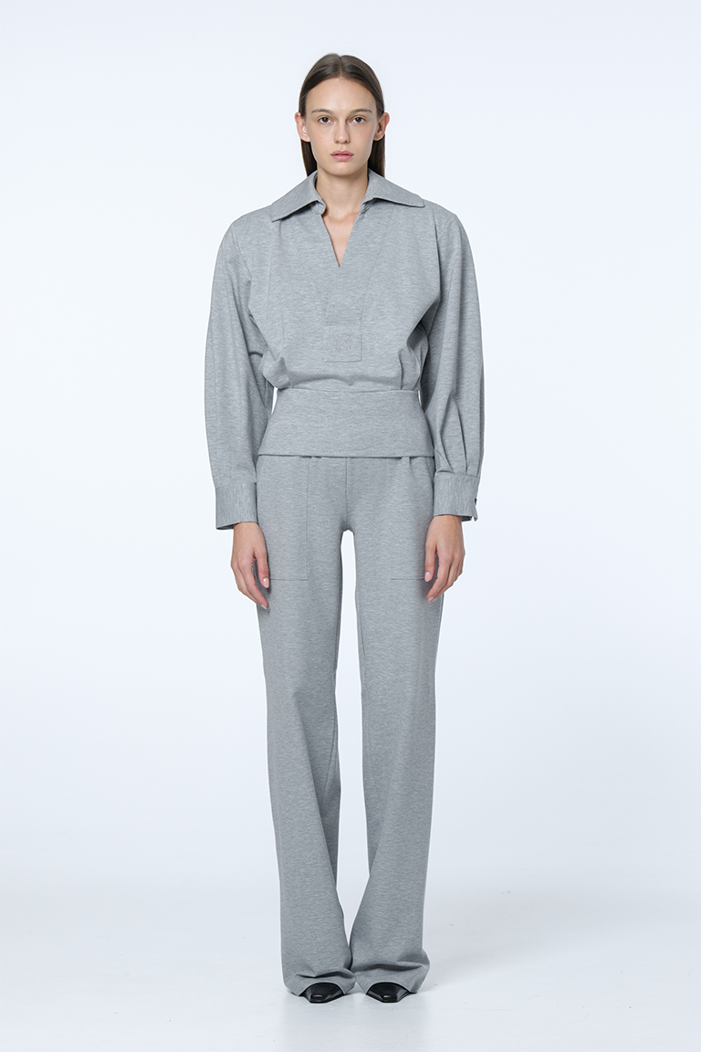 Jersey set / pearl grey
